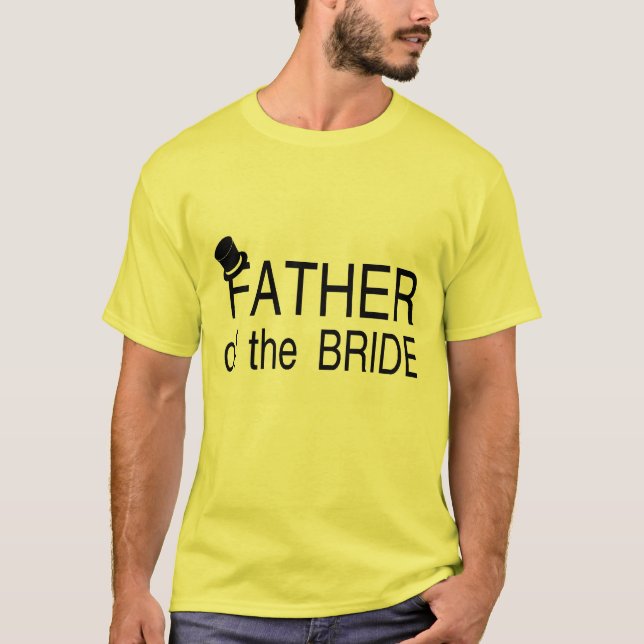 Far vid Briden Top hat Tee Shirt (Framsida)