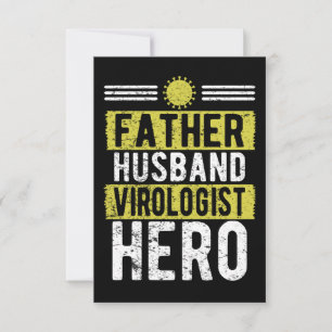 Far-virolog Hero Fars dag Tack Kort