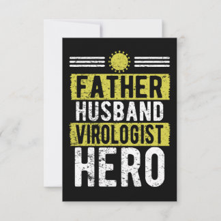 Far-virolog Hero Fars dag Tack Kort