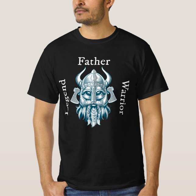 Far, Warrior, Legend: Fars dag T Shirt (Framsida)