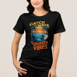 FÅR WAVE, SOMMER-VIBER T SHIRT