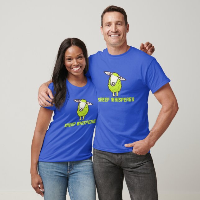 Får Whisperer Cute Funny Får T Shirt (Unisex)
