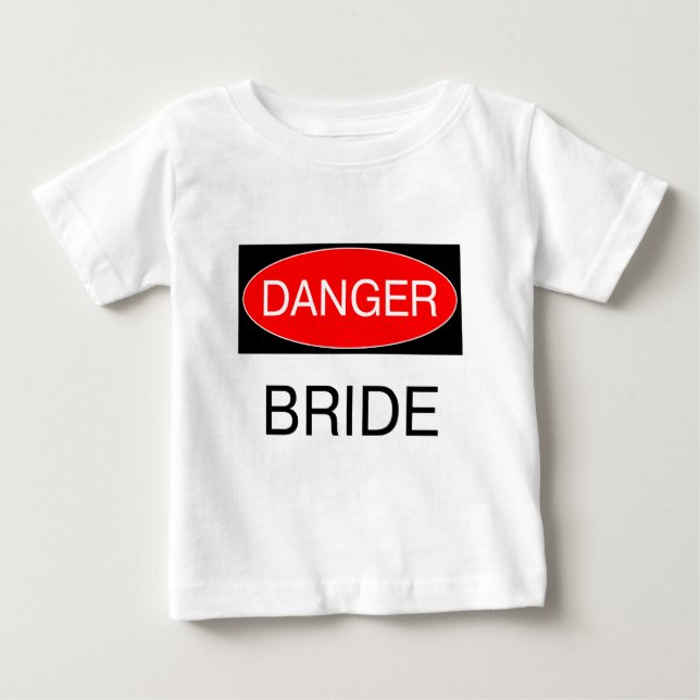 Fara - Brud Rolig Bröllops-T-Shirt Mugg Förkläde T Shirt (Framsida)