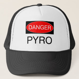 Fara - den Pyro roliga Pyrotechnician Truckerkeps