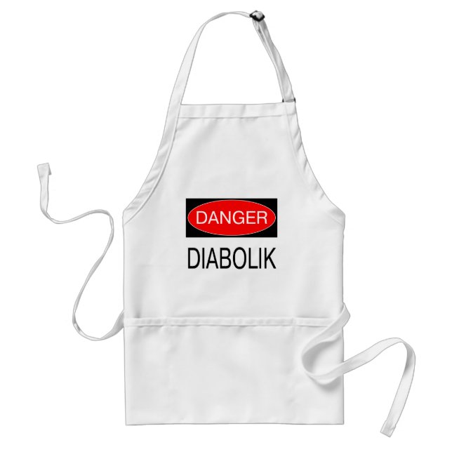 Fara - Diabolik Rollig T-Shirt Mugg Hatt Påse Förk Förkläde (Framsidan)