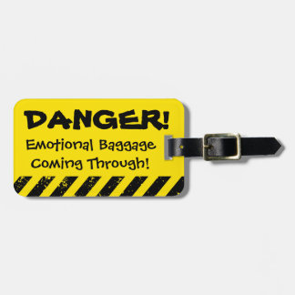Fara! Emotional Baggage Coming Luggage Tag Bagagebricka