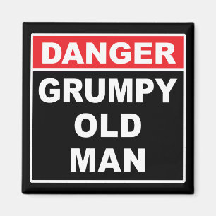 Fara: Grumpy Old Man - Lusnyj Gag Joke Gift Magnet