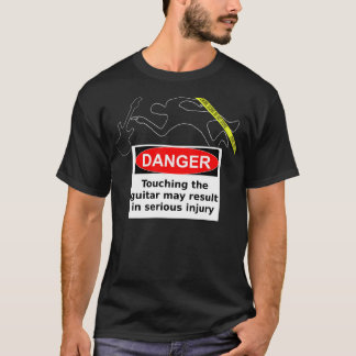 FARA! Inte gör handlag gitarren! Tee Shirt