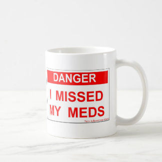 Fara - jag missa min Meds Kaffemugg