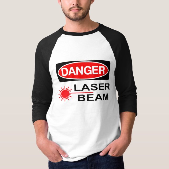 Fara laser strålar tee (Framsida)