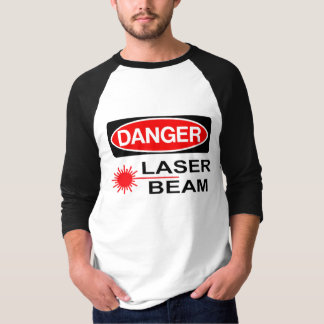 Fara laser strålar tee shirt
