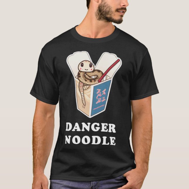 Fara Noodle Snake Kids Snakes Meme Boll Python T Shirt (Framsida)