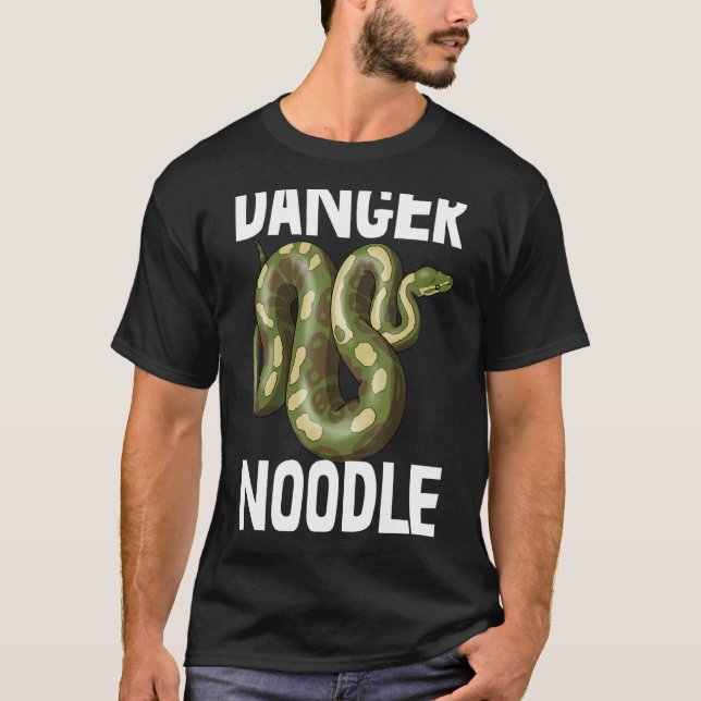 Fara Noodle Snake Python Slithering Tee Snake (Framsida)