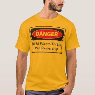 Fara: PETA vill förbjuda äganderätt till sälls T-shirt