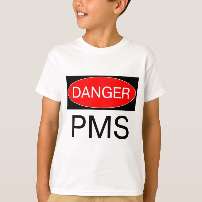 Fara - PMS Rolig T-Shirt Mugg Hatt Väska Musmattor (Framsida)