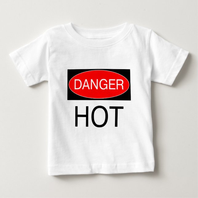 Fara - Varm Rolig Varnings T-Shirt Väska Slip Förk (Framsida)