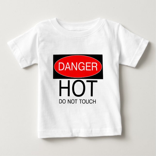 Fara - Varm (Rör Inte) Rollig T-Shirt Hatt Väska (Framsida)