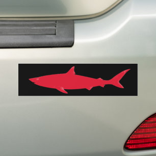 Fara. Vild Shark Bildekal