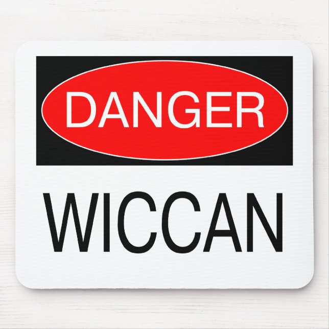 Fara - Wiccan Rolig Häxa T-Shirt Hatt Mugg Förkläd Musmatta (Framsidan)