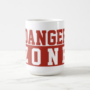 Fara Zon / Minimalistisk Modern Enkel Röd Vit Kaffemugg