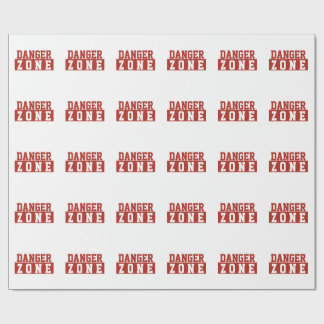 Fara Zon / Minimalistisk Modern Enkel Röd Vit Presentpapper