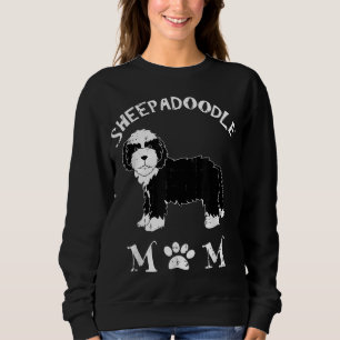 Fåradoodle Mamma Puppy Cute Pet Animal Hund älskar T Shirt