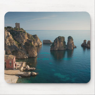 Faraglioni och Tonnara i Scopello, Sicily Musmatta