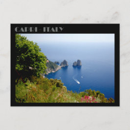 Faraglioni Sten, Isle of Capri-vykort Vykort