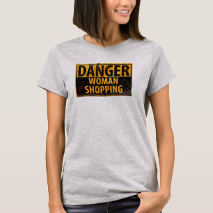 FARAkvinnashopping - rolig metallvarning T Shirt