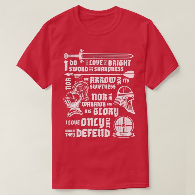 Faramirx27s Oath T Shirt (Design framsida)