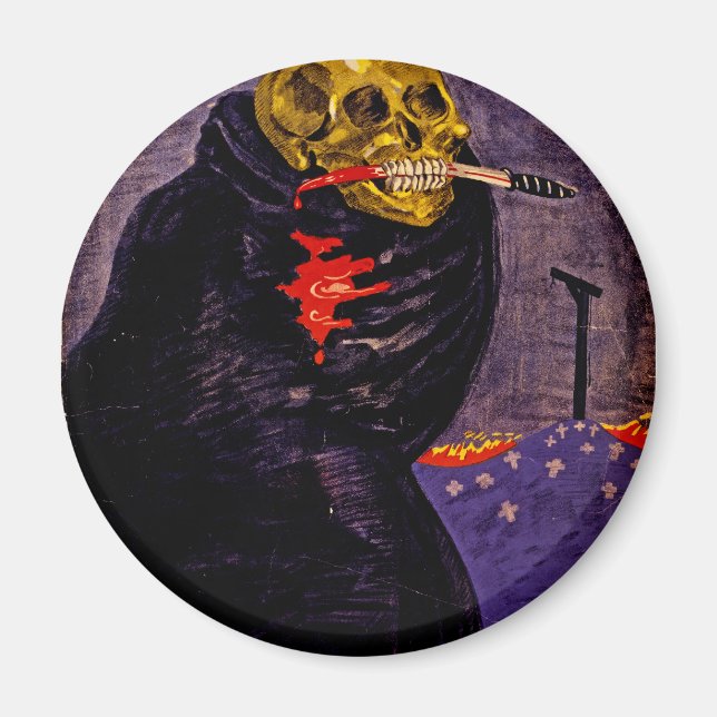 Faran för Bolshevism Magnet (Framsidan)