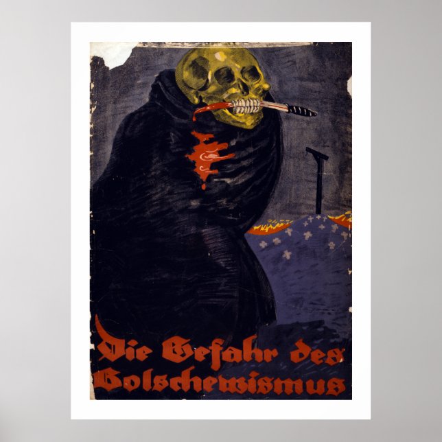 Faran med Bolshevism (canvas) Poster (Framsidan)