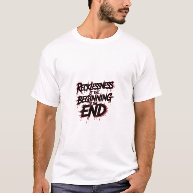 Faran med hänsynslöst ledarskap t shirt (Framsida)