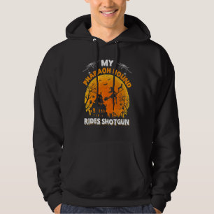 Faraoh Hund Ride Shotgun Faraoh Hund Dog Hall Hoodie