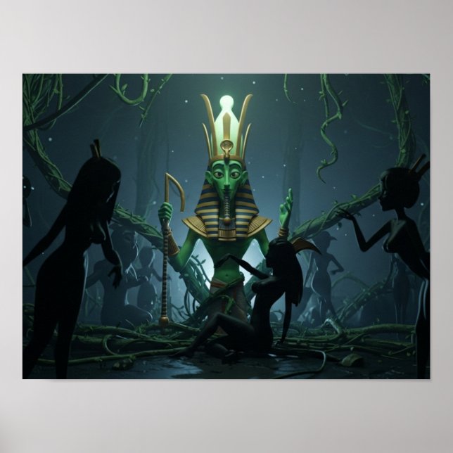 Faraoh på Jungle Poster (Framsidan)