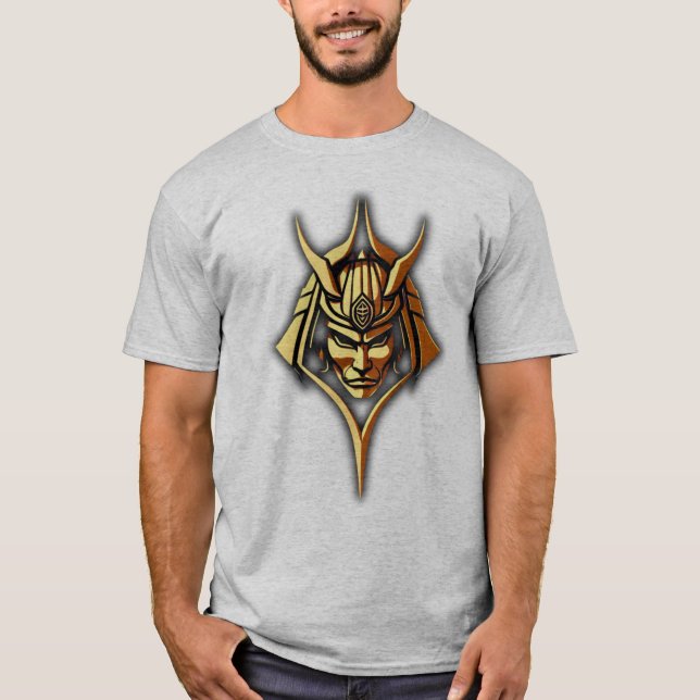 Faraomasklogotyp Grå T-shirt (Framsida)