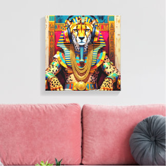 FARAON TUT-CHEETA CANVASTRYCK