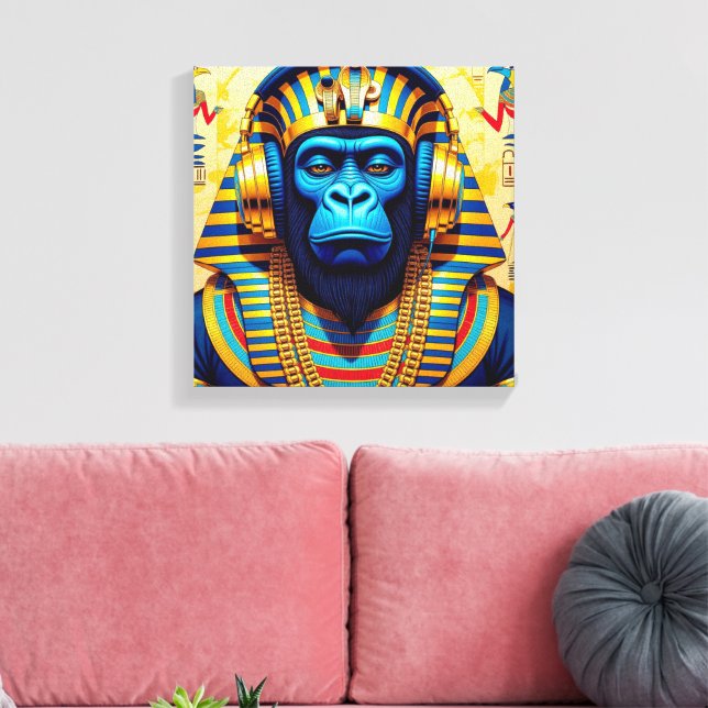 FARAON TUT-GORILLA CANVASTRYCK (Insitu (Vardagsrum))