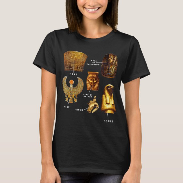 Faraoniskt diagram Arvet efter Pharaonic Egypten A T Shirt (Framsida)