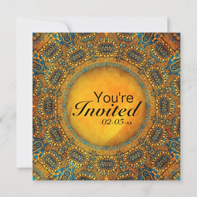 Faraonskogsduva Inbjudningar (Framsida)