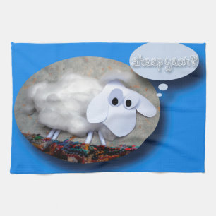 Fårår? Kinas nya år 2015 Kökshandduk