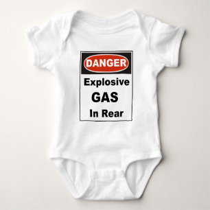 Farasprängmedlet gasar i baksida t-shirt