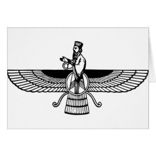 Faravahar Hälsningskort