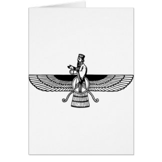 Faravahar Hälsningskort