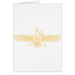 Faravahar Hälsningskort