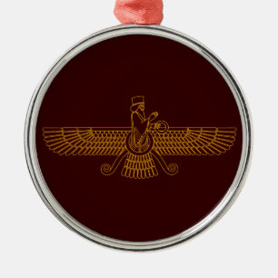 Faravahar Julgransprydnad Metall
