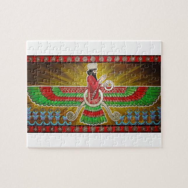 Faravahar pussel (Horisontell)