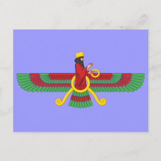 Faravahar Symbol Vykort