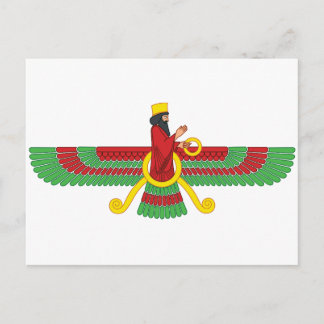 Faravahar Symbol Vykort