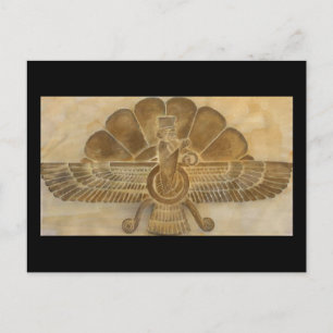 Faravahar Symbol Vykort
